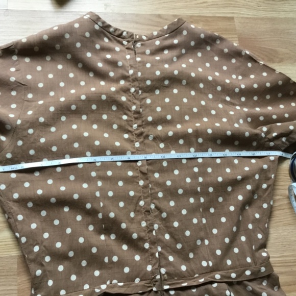 1950’s true vintage polka dot dress - Picture 5 of 14